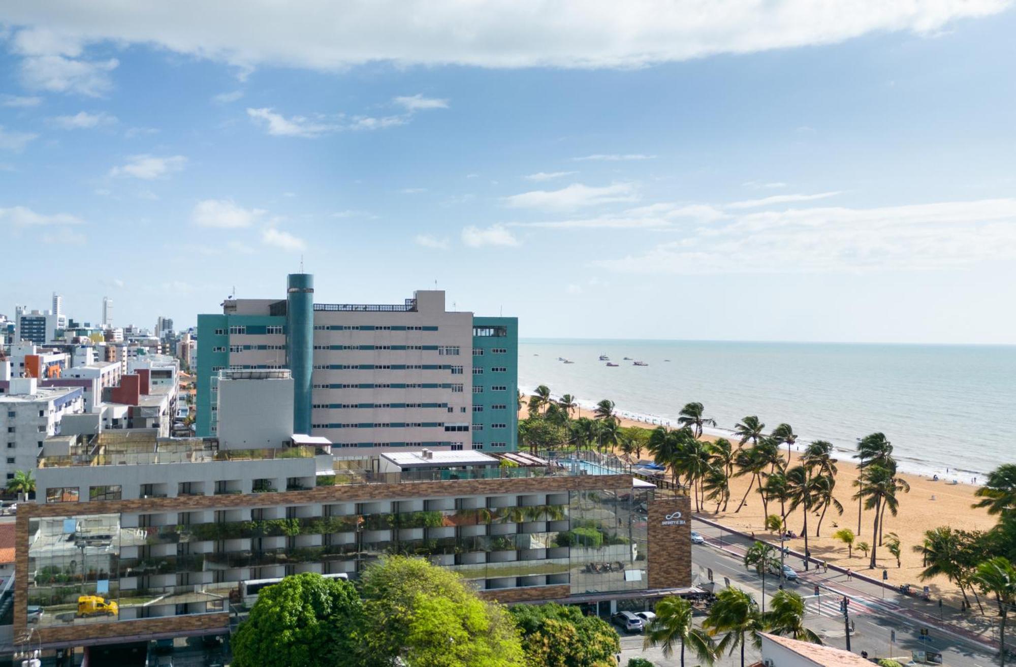 Infinity At The Sea By Welkom Joao Pessoa Bagian luar foto